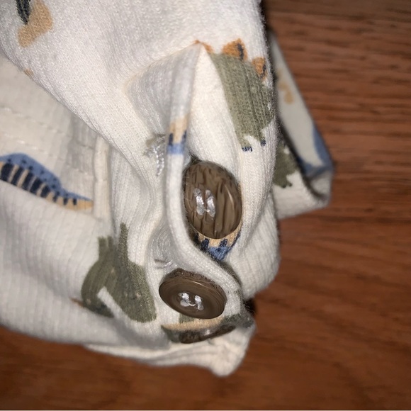 Dinosaur Printed Gender Neutral Onesie - Picture 9 of 9